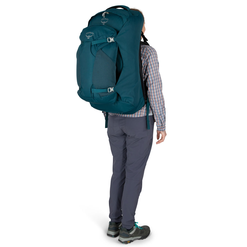 Reseryggsäck - OSPREY Fairview 70 Winter Night Blue - 5