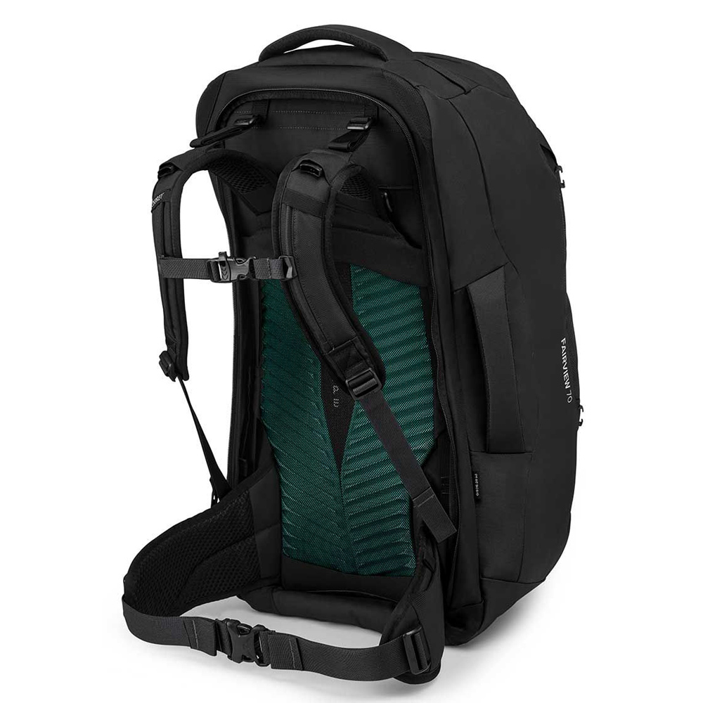 Reseryggsäck - OSPREY Fairview 70 Black - 2