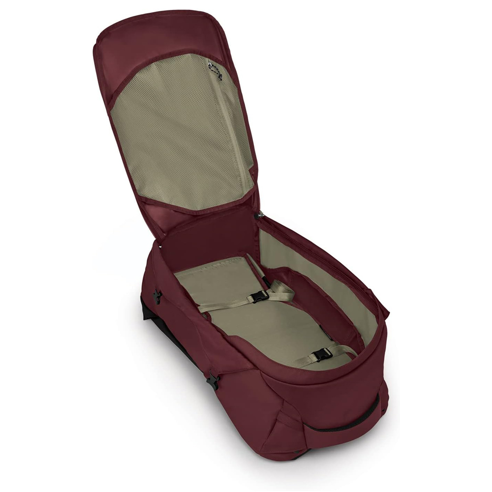 Reseryggsäck - OSPREY Fairview 40 Zircon Red - 4