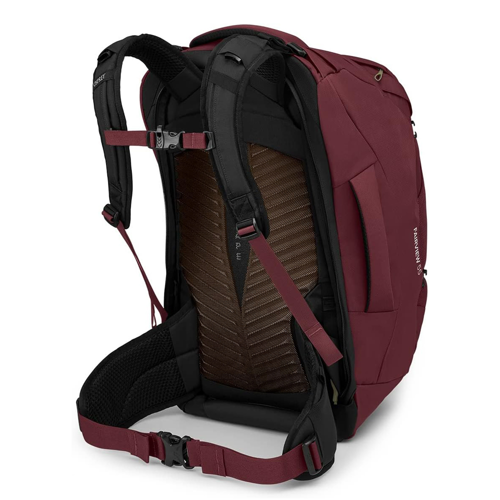 Reseryggsäck - OSPREY Fairview 40 Zircon Red - 3