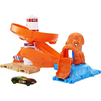 Hot Wheels City Octopus Invasion Attack