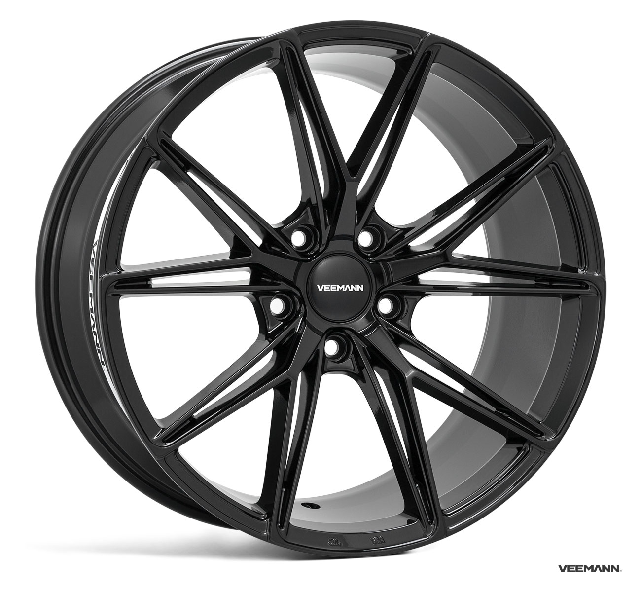 19" Veemann V-FS49 Gloss black 5/120
