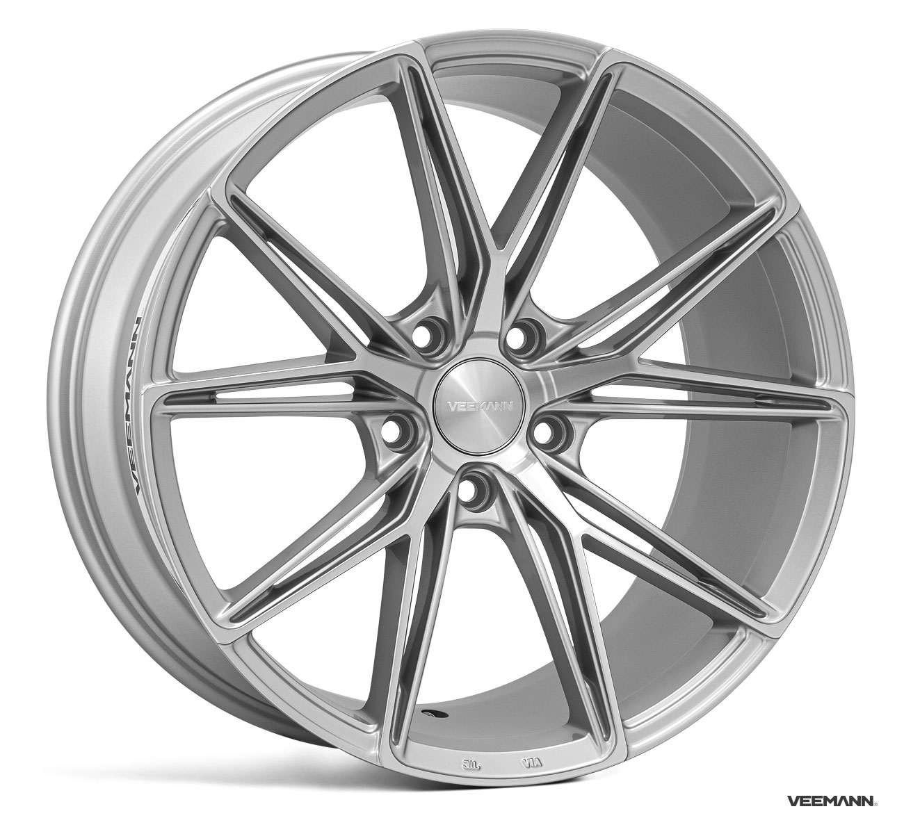 20" Veemann V-FS49 Silver/machined 5/120
