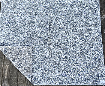 Småmönstrad Jacquard Blå 22'MD