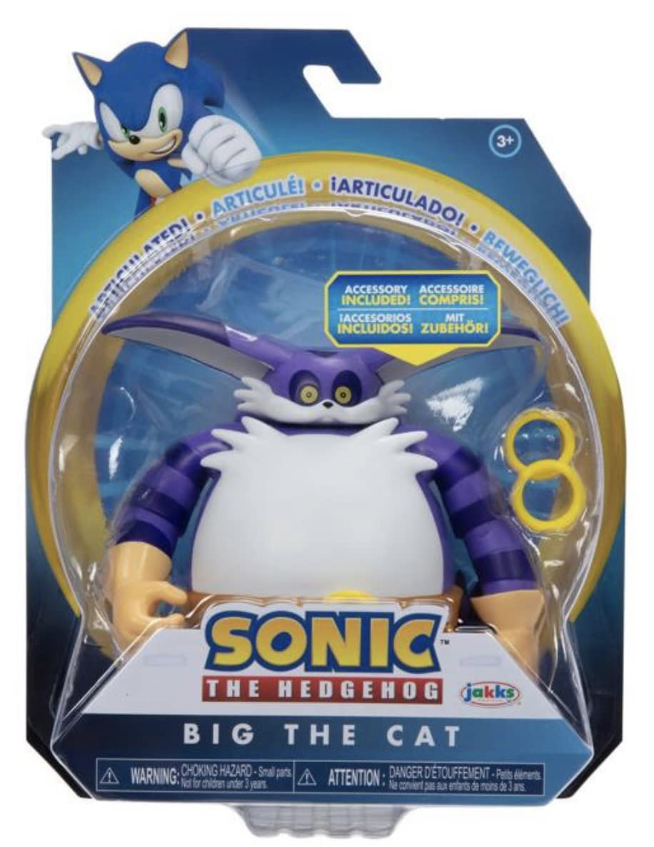 Sonic The Hedgehog Figure Big the Cat