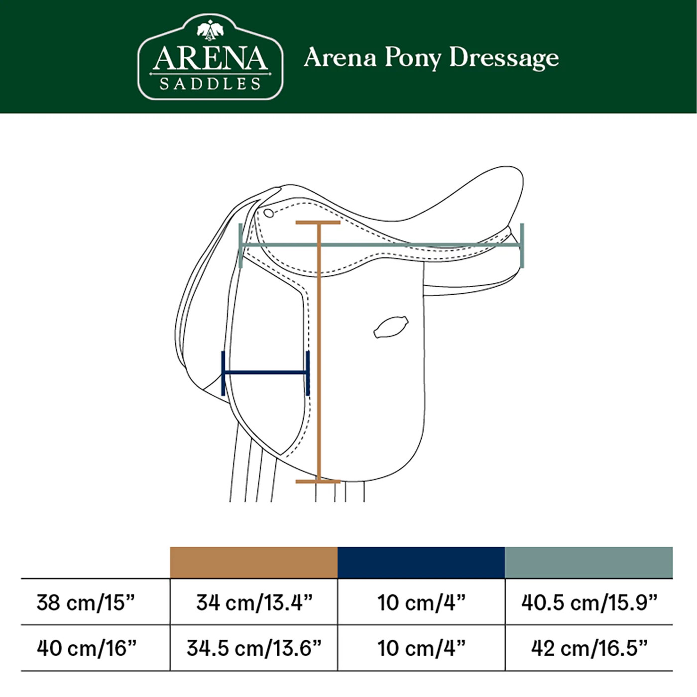 Arena Ponni sal dressur 15 og 16" - 7