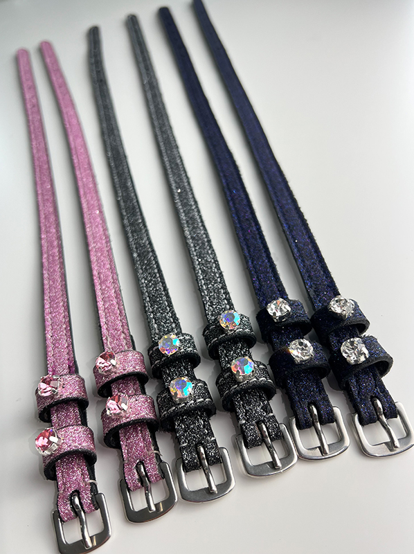 Sporremmar Glitter/Crystal