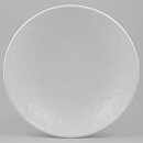 Gertrud Lönegren (Capri 1936) White Bowl with Leaf Relief 25 cm