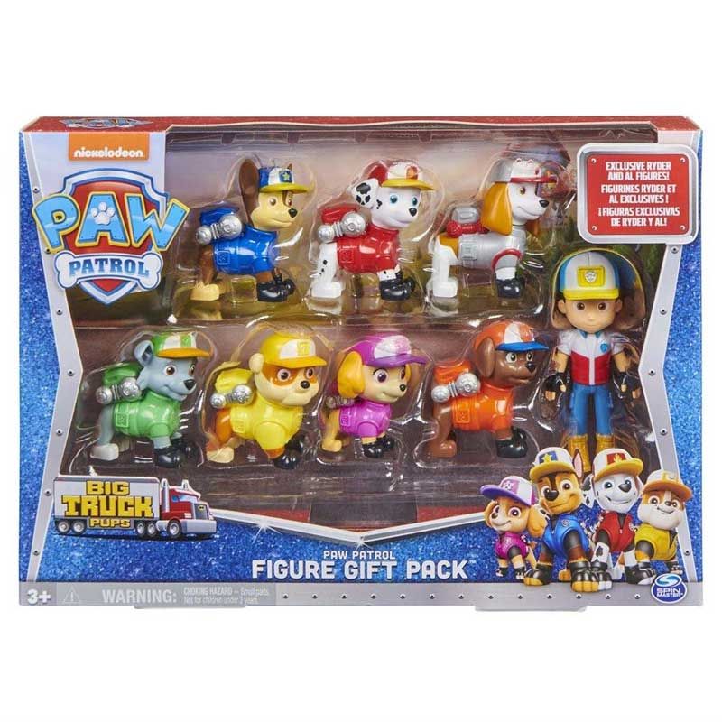 Paw Patrol Big Trucks Figure Gift Pack