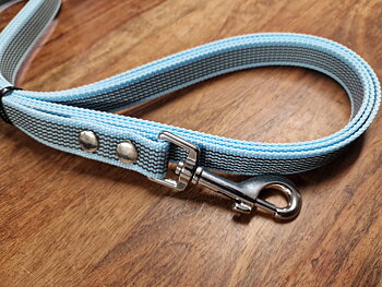 Nosework koppel 3 m x 20mm Ljusblå