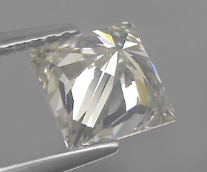 Piedra preciosa de moissanita de 6,06 mm certificada con calidad perfecta de 1,22 ct - 3
