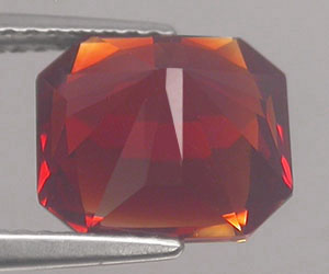 3.49 ct very rare genuine natural Madeira citrine gemstone - 2