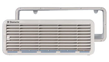 Ventilationsgaller LS200  för kylskåp med en dörr, nedtill vitt kpl.