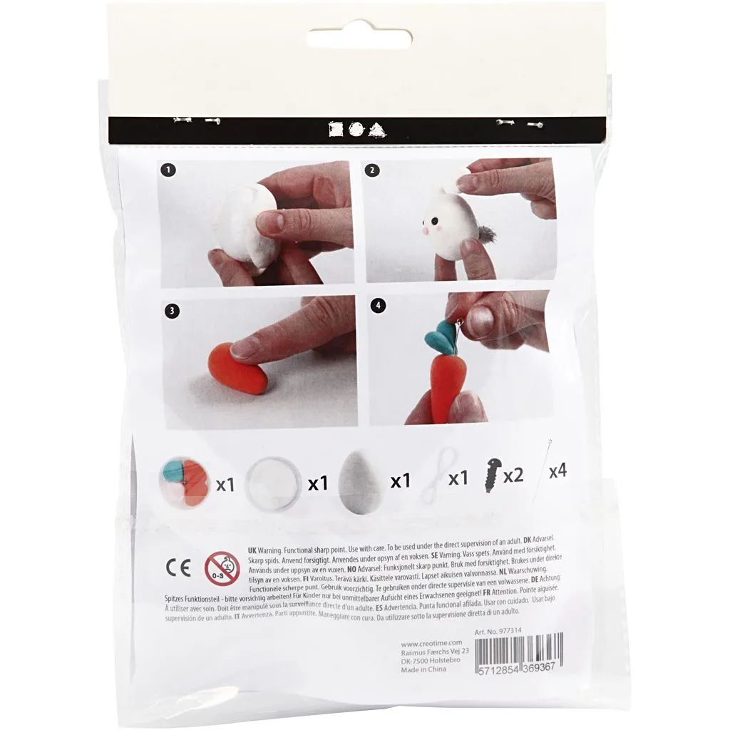 Pysselkit Kanin - Creativ Company - 3