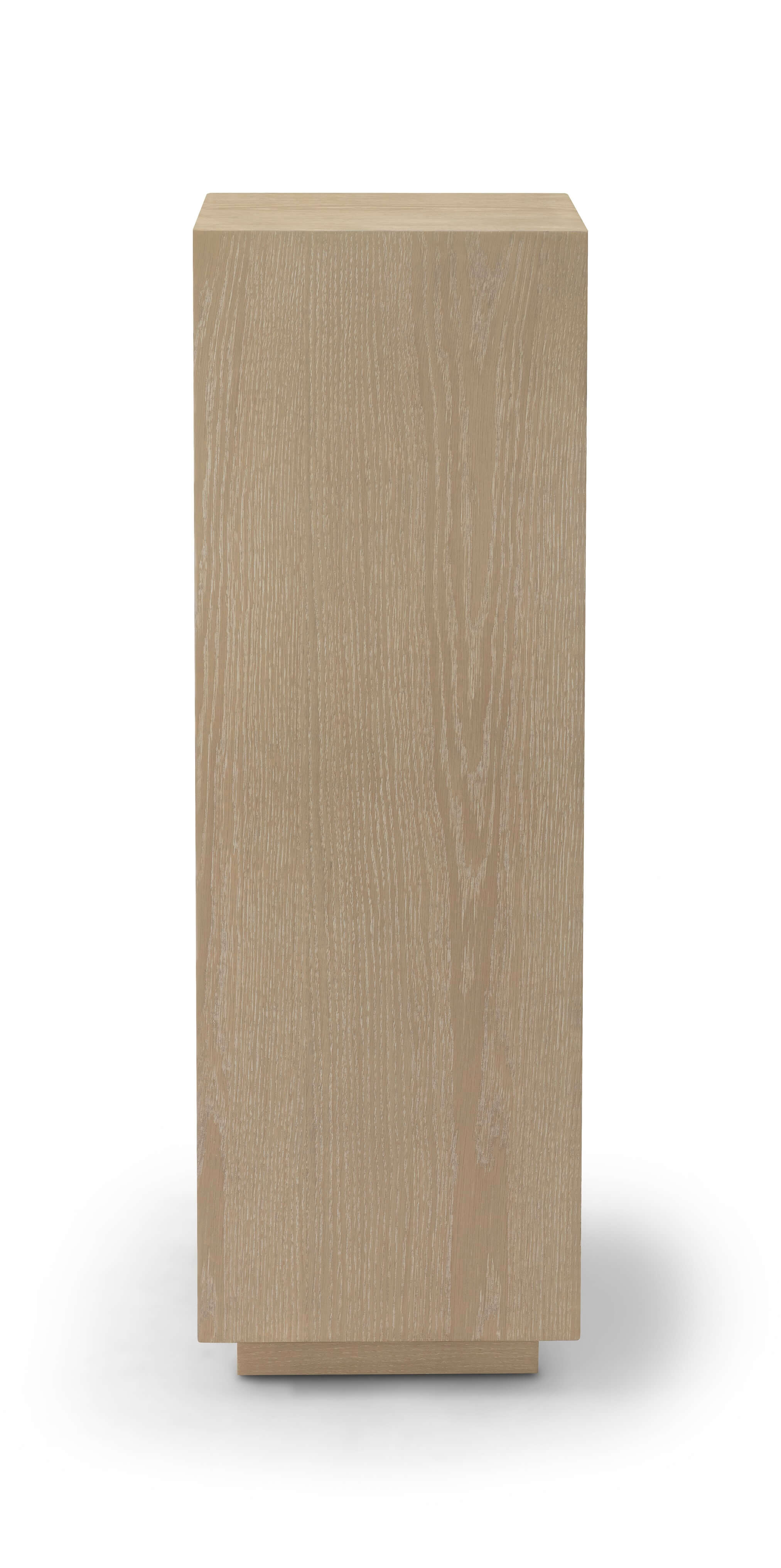 Piedestal vitlackad ek 100 cm - 3