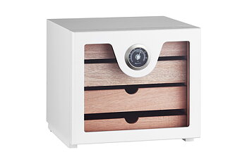 Angelo Humidor - Cigar Cabinet White