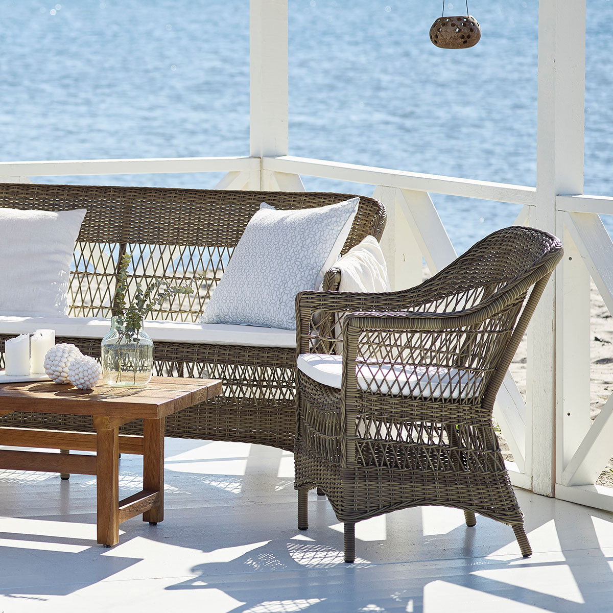 Sittdyna Marie / Charlot stol OUTDOOR Sika-design - 10