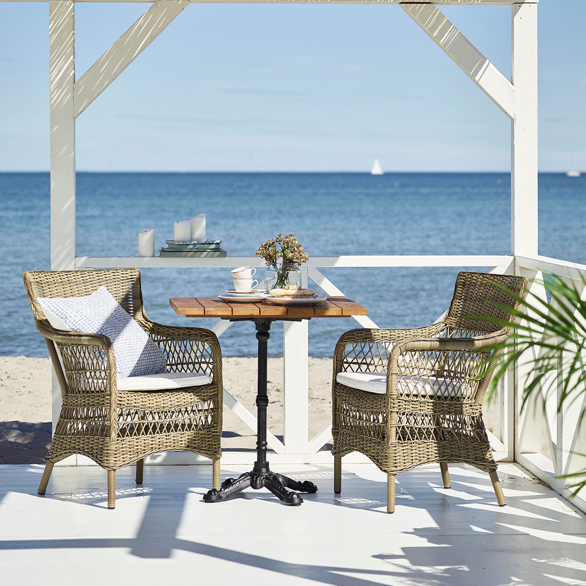 Sittdyna Marie / Charlot stol OUTDOOR Sika-design - 8