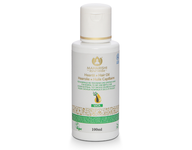Maharishi Ayurveda EKO Vata Hårolja 100ml Hårvård Naturlig Veda Lila