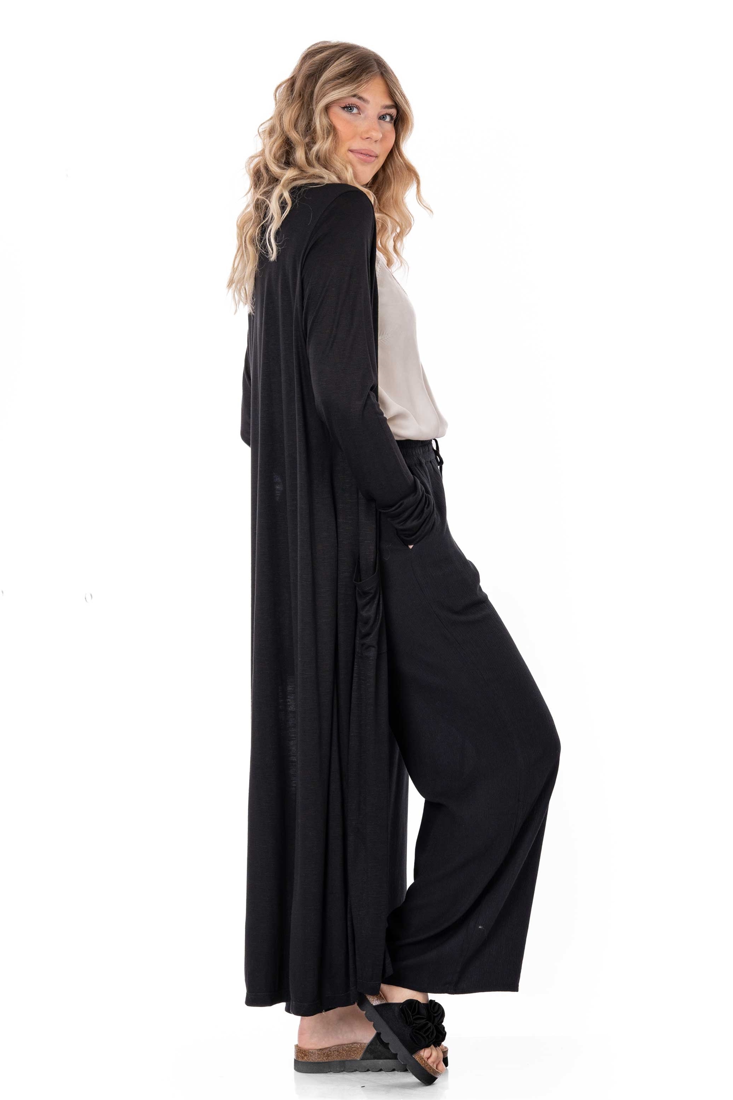 SALLY CARDIGAN BLACK - 4