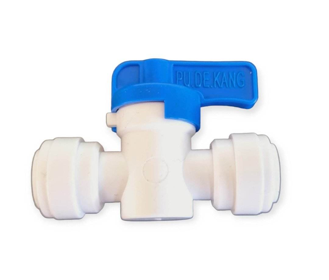 Snabb koppling med kran 3/8"x 3/8"  slang 