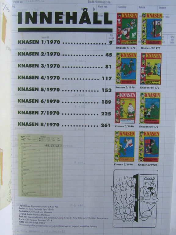 Knasen Samlade Årgångar 1970 Inbunden - 3