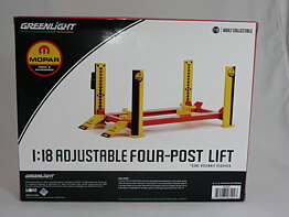 Fyrpelar Lyft  Mopar Svart/Gul/Röd 1:18  Greenlight