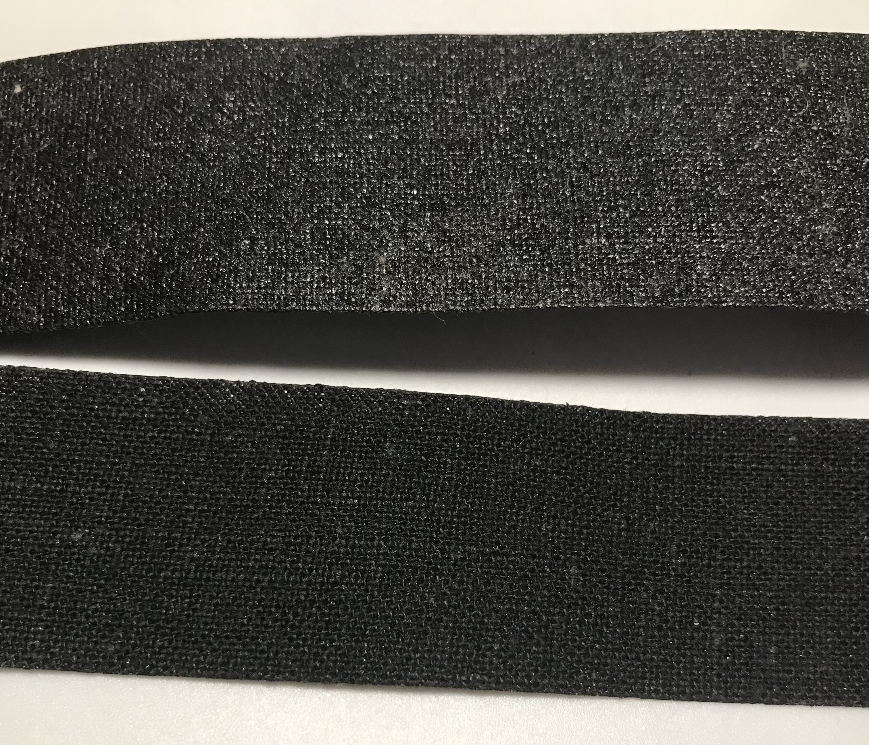 Plastad Bomullsband Svart 27