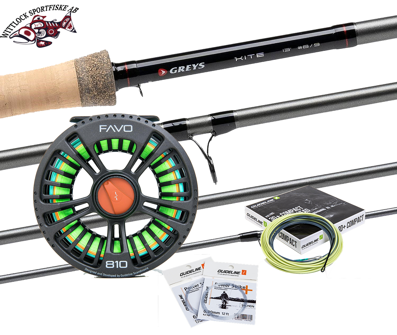 Flugfiskeset Greys Kite 13'