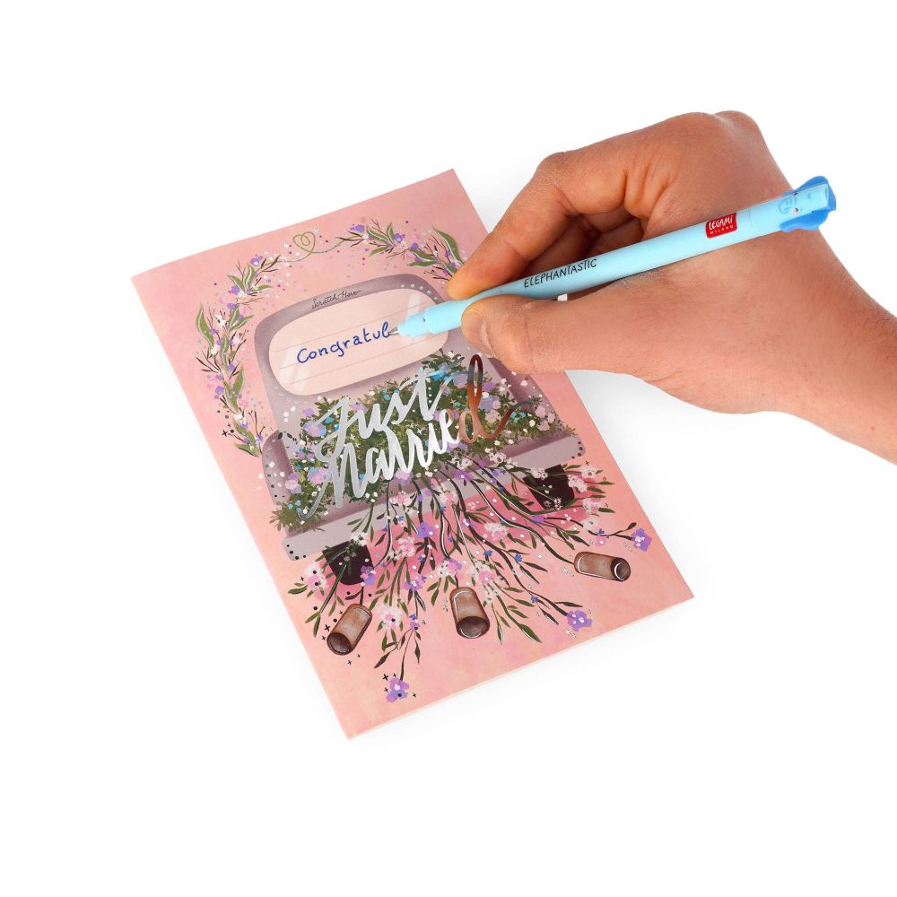 Scratch off card, Just Married, kort - 4