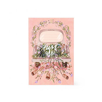 Scratch off card, Just Married, kort