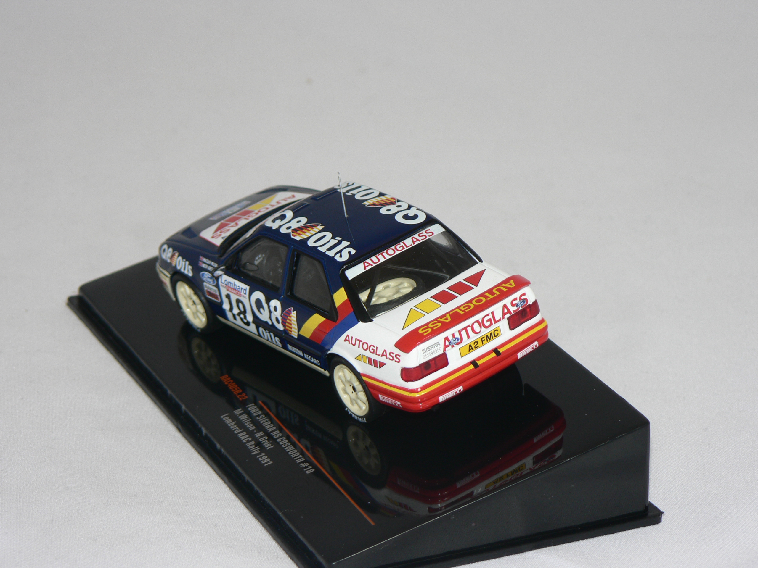 Ford Sierra RS Cosworth  #8  ( Lombard Rac Rally 1991 M.Wilson/N.Grist ) 1:43 Ixo - 2