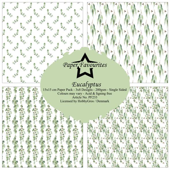 Paper Favourites Eucalyptus 6x6 Inch Paper Pack  - 2