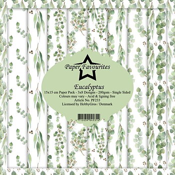 Paper Favourites Eucalyptus 6x6 Inch Paper Pack 