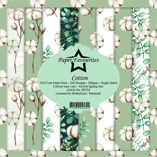 Paper Favourites Cotton 6x6 Inch Paper Pack 