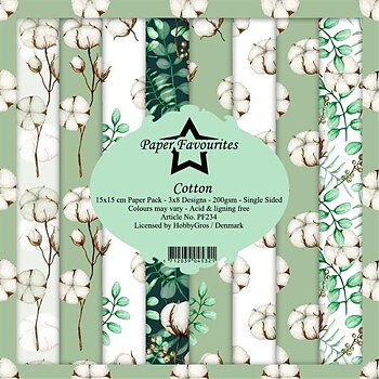 Paper Favourites Cotton 6x6 Inch Paper Pack 