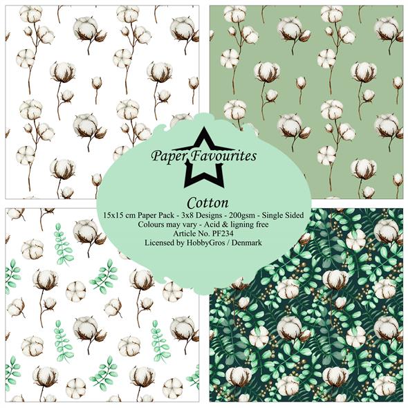 Paper Favourites Cotton 6x6 Inch Paper Pack  - 2