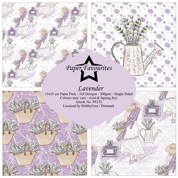 Paper Favourites Lavender 6x6 Inch Paper Pack  - 2