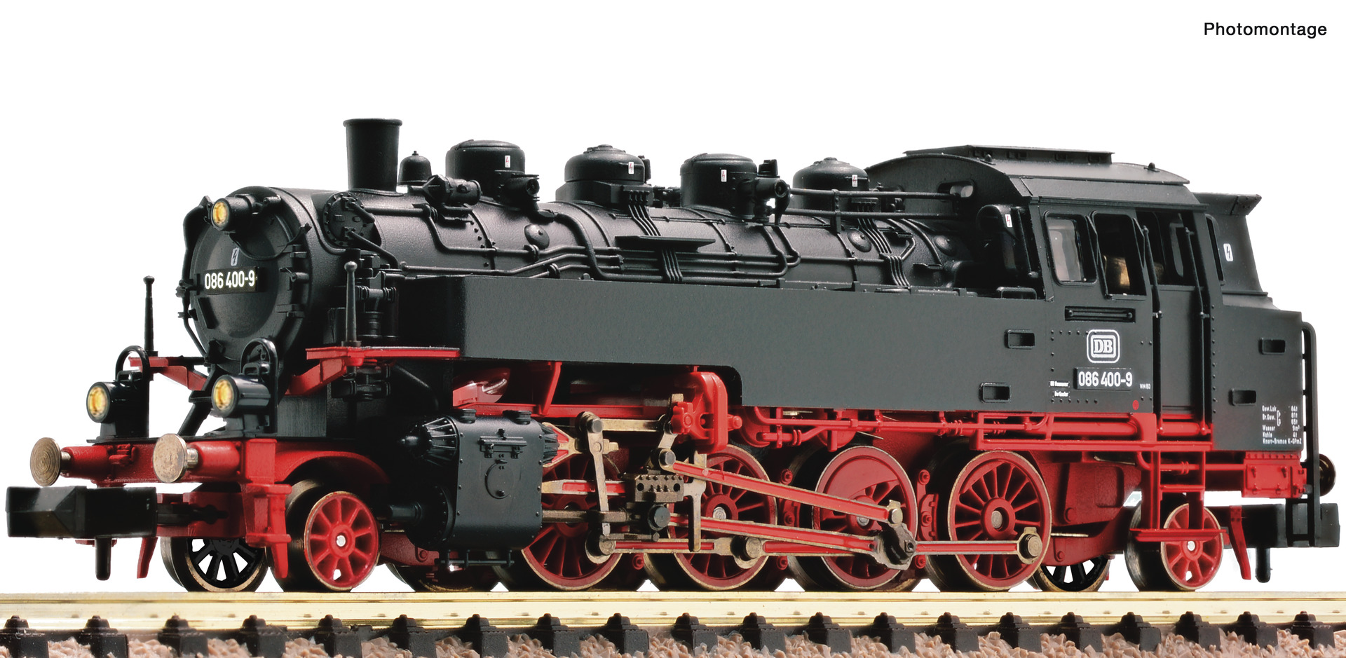 Steamlocomotive cl. 086 D B