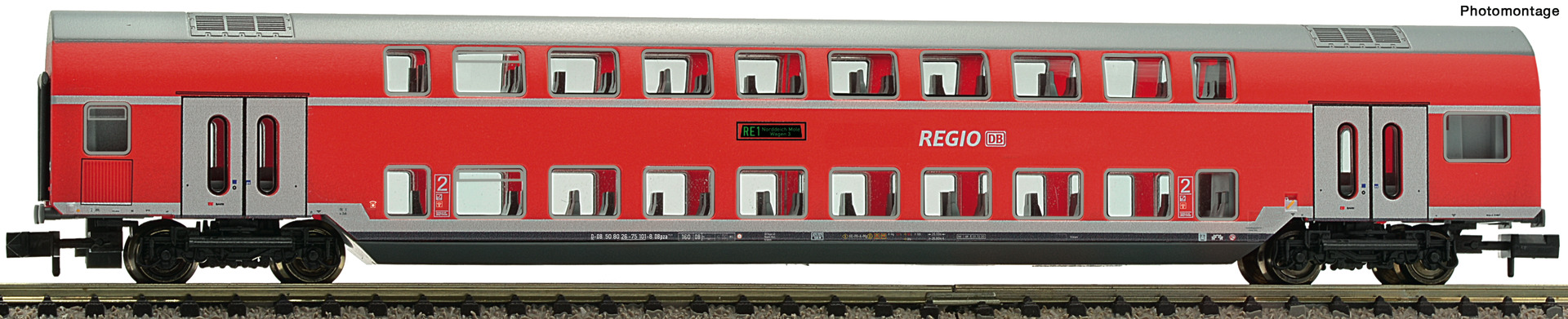 Tvåvån vagn DBpz 753 'DB Regio