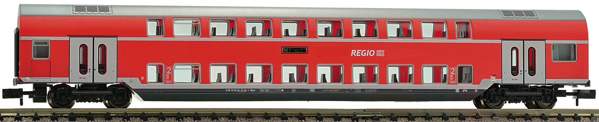 Tvåvån vagn DBpz 753 'DB Regio