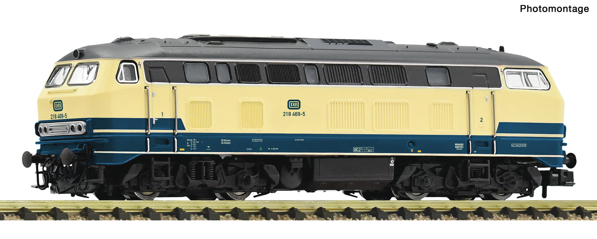 Dieselloco BR218 oz . bg  . Snd .
