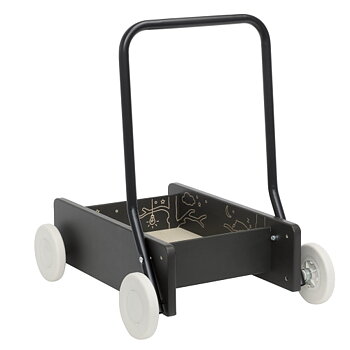 Premium Lära gåvagn, Svart - Micki