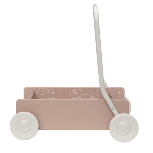 Premium Lära gåvagn, Rosa - Micki - 4