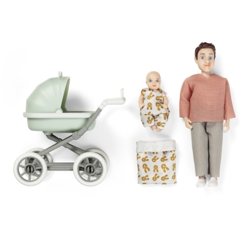 Lundby Docka, Bebis & Vagn - Micki - 2