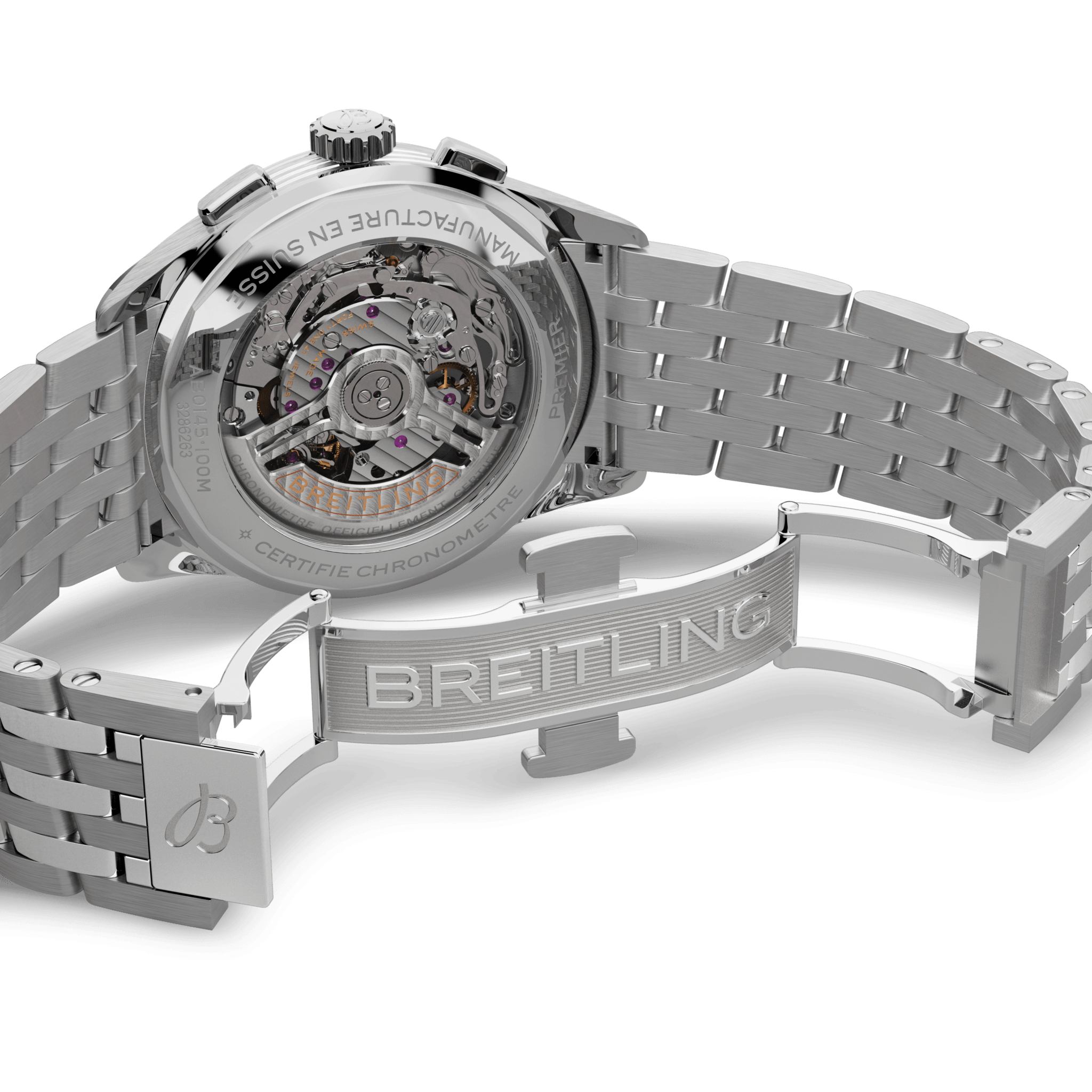 AB0145211G1A1 Breitling Premier B01 Chronograph 42 beige