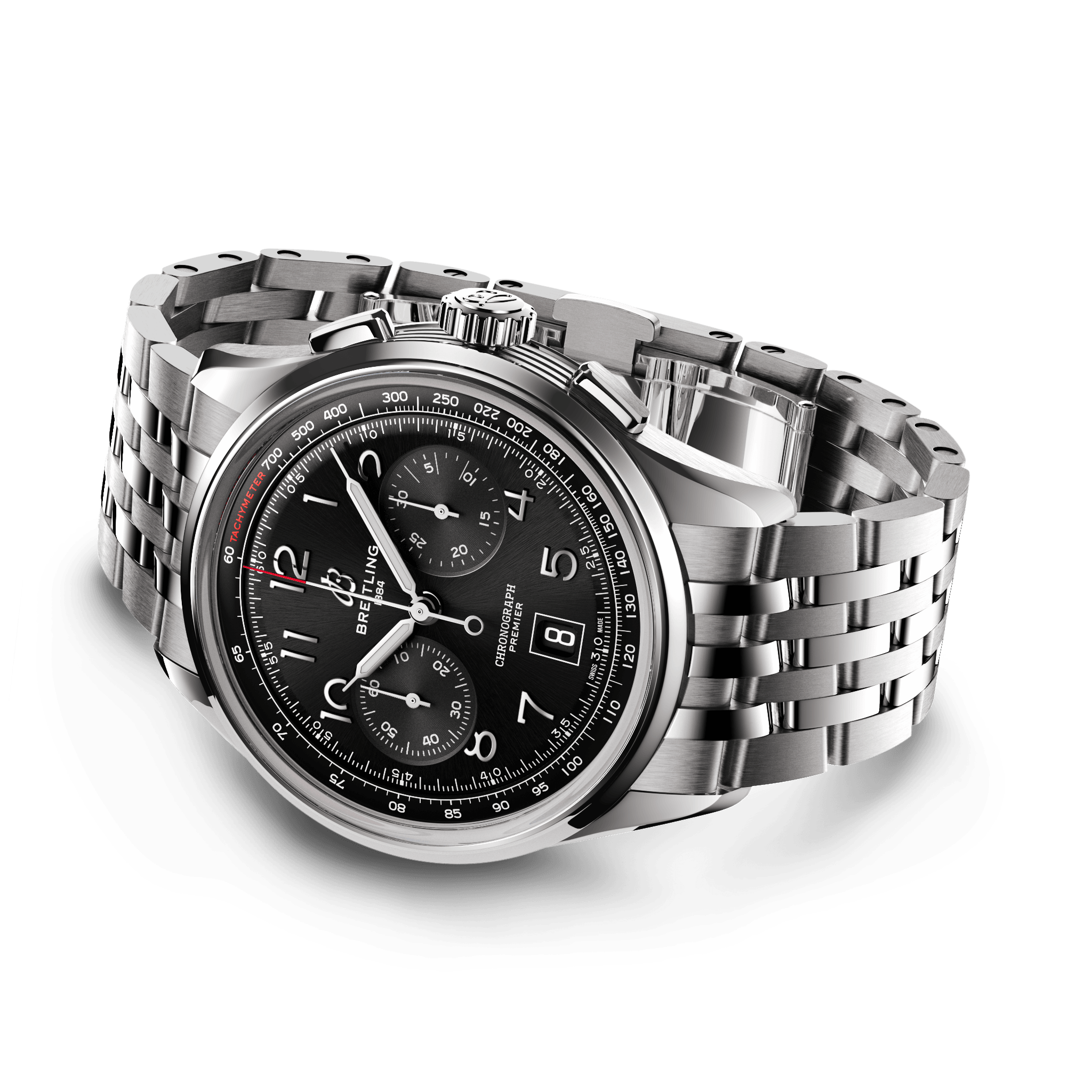 AB0145221B1A1 Breitling Premier B01 Chronograph 42 svart