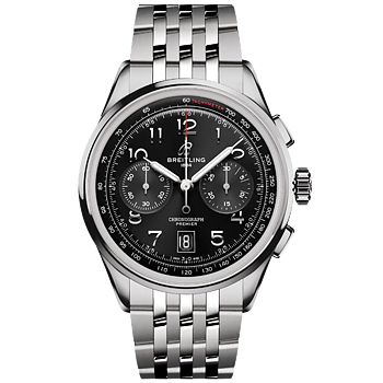 AB0145221B1A1 Breitling Premier B01 Chronograph 42 svart