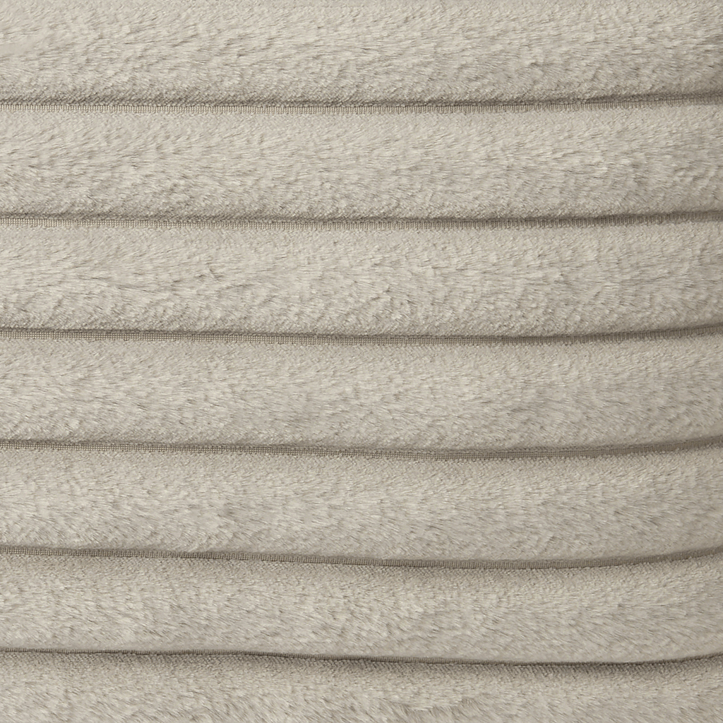 Stripy Pläd Taupe - 4