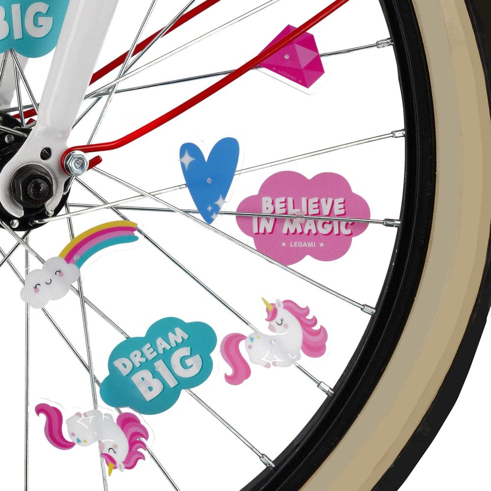 Bike spokes Decoration, Cykelhjulsdekoration, Unicorn - 4